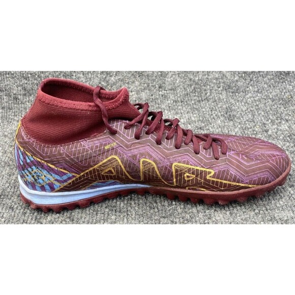 Nike Zoom Mercurial Superfly 9 Academy TF Soccer Cleats Maroon Men 6 DO9347-694 main image 5